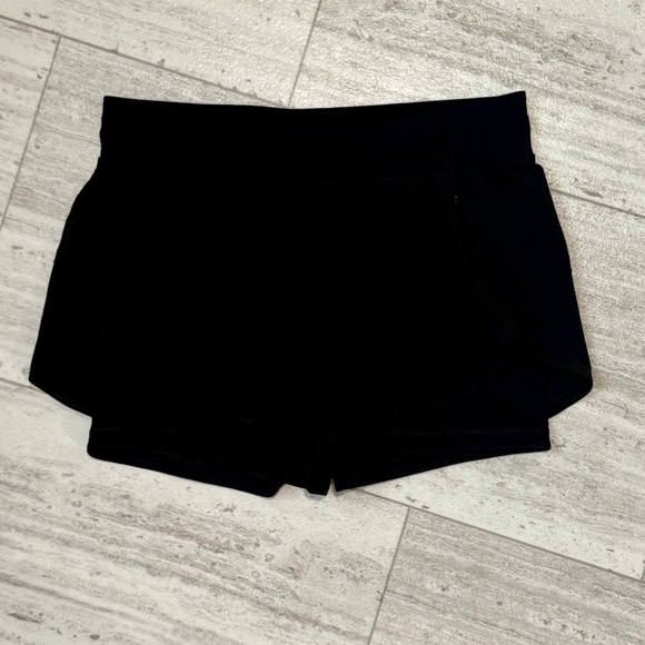 lululemon athletica Pants - Lululemon Speed Up Shorts Black Size 10 Athletic Running Gym Lightweight